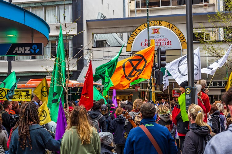 Climate protest