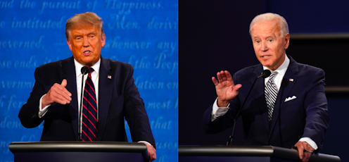 Trump and Biden clash in chaotic debate – experts react on the court, race and election integrity