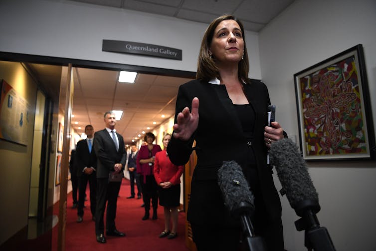 Queensland opposition leader Deb Frecklington.