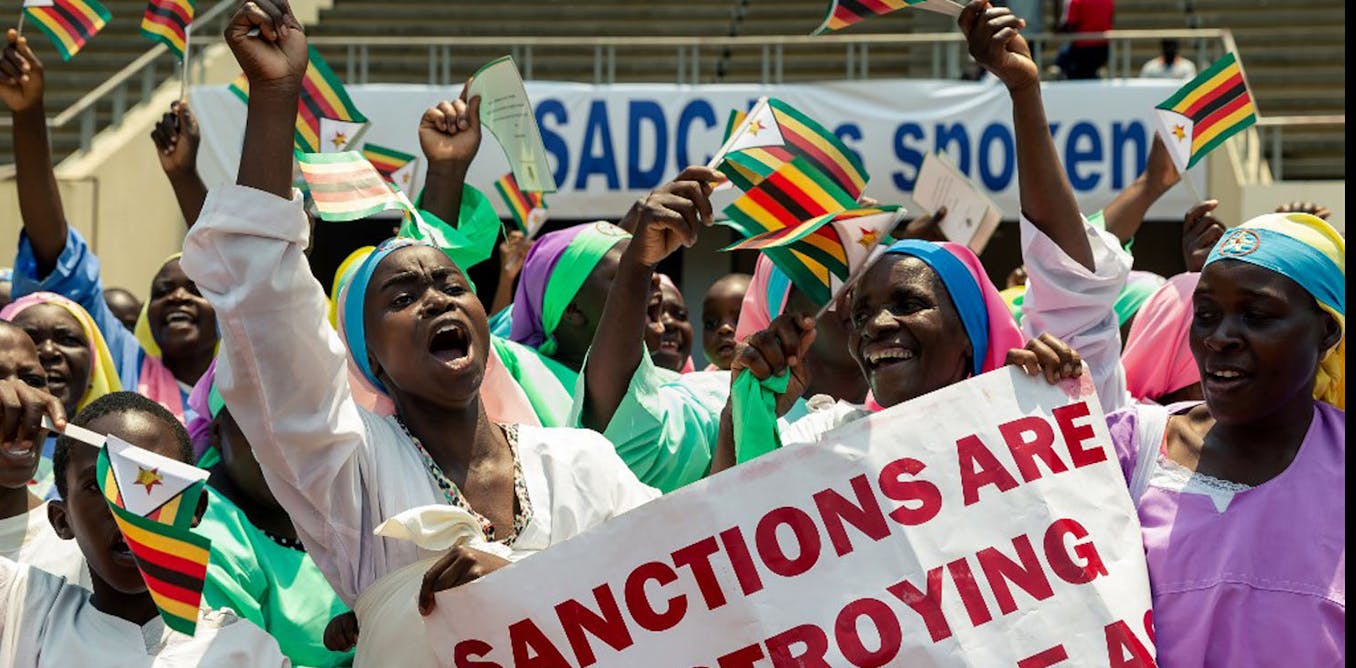 Under what conditions are international sanctions effective?