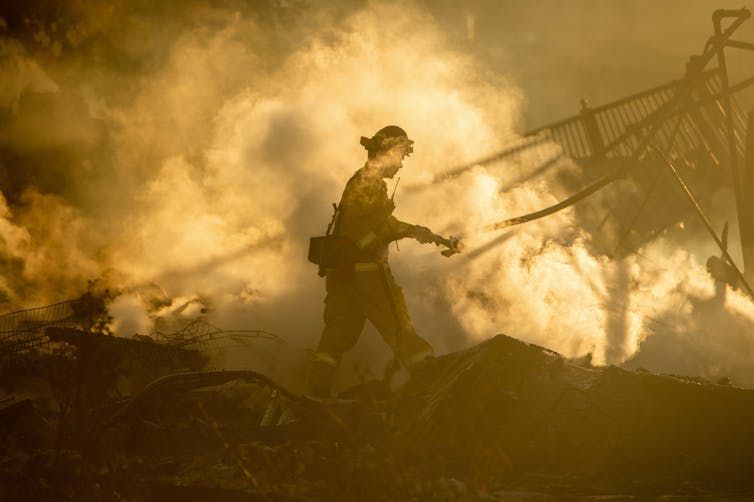 Wildfire smoke is laced with toxic chemicals – here's how they got there