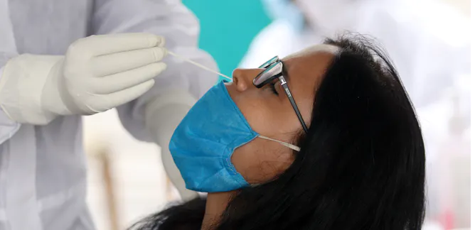 Swab test: COVID testing at home