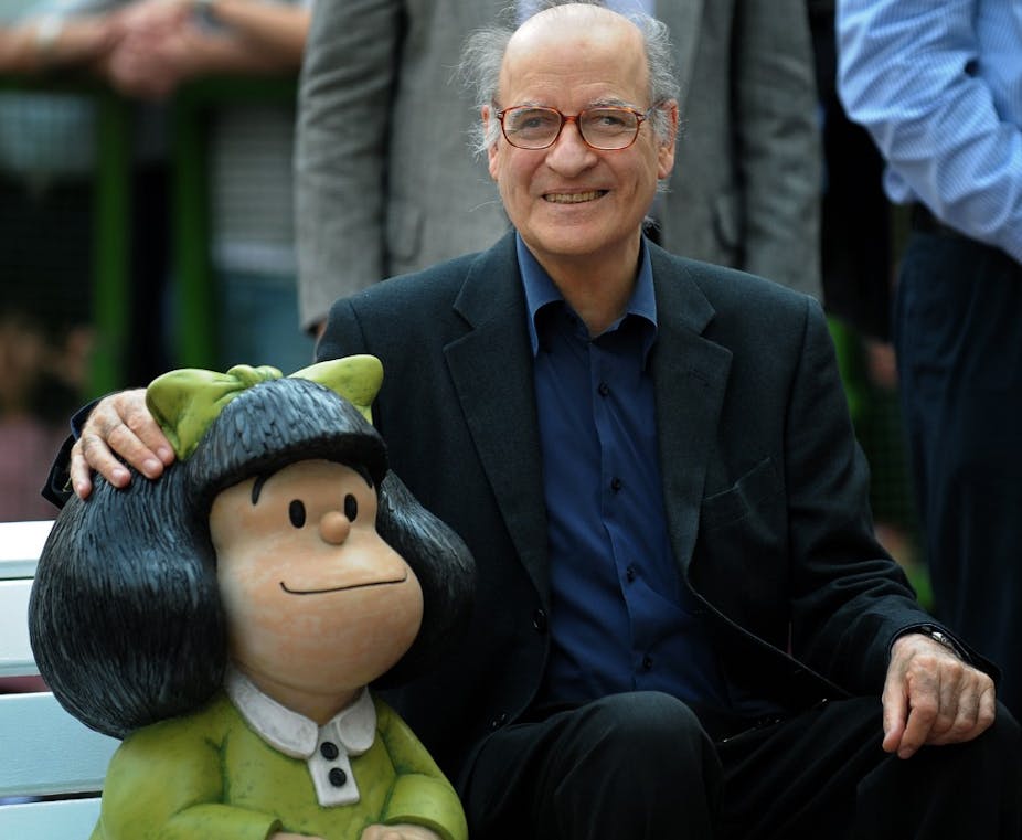 Joaquin Salvador Lavado, plus connu sous le nom de Quino, dessinateur de Mafalda est décédé le 30 septembre 2020. 