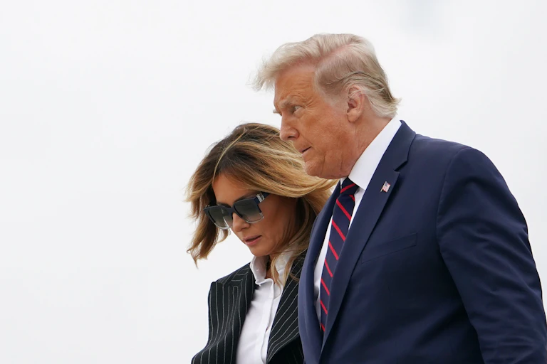Donald and Melania Trump