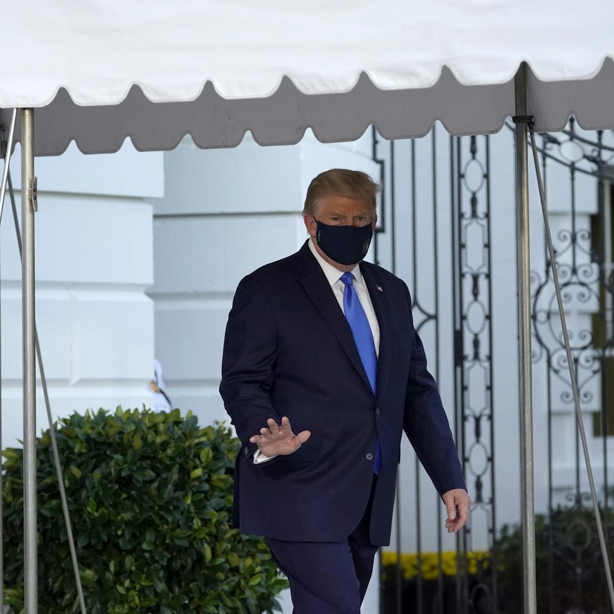 With Trump In Hospital Uncertainty Reigns It S Not Likely To End Any Time Soon