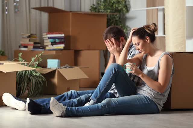 Couple upset about having to move out of house