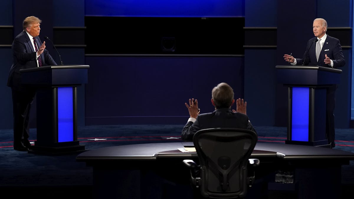 Trump Biden Debate A Locker Room Brawl In The Midst Of Covid 19 Crisis