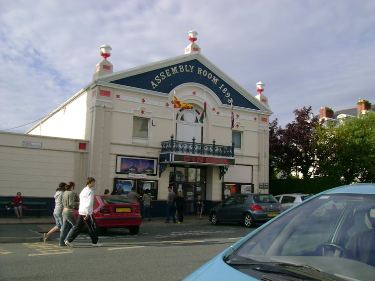 Old Independent Cinema in Wales.