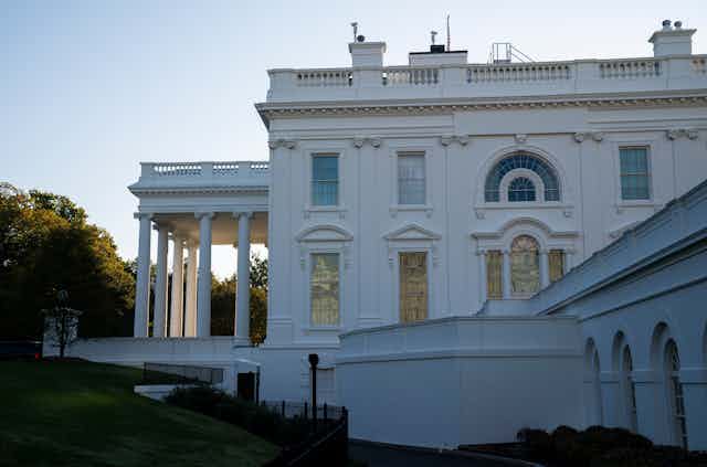 A view of the White House