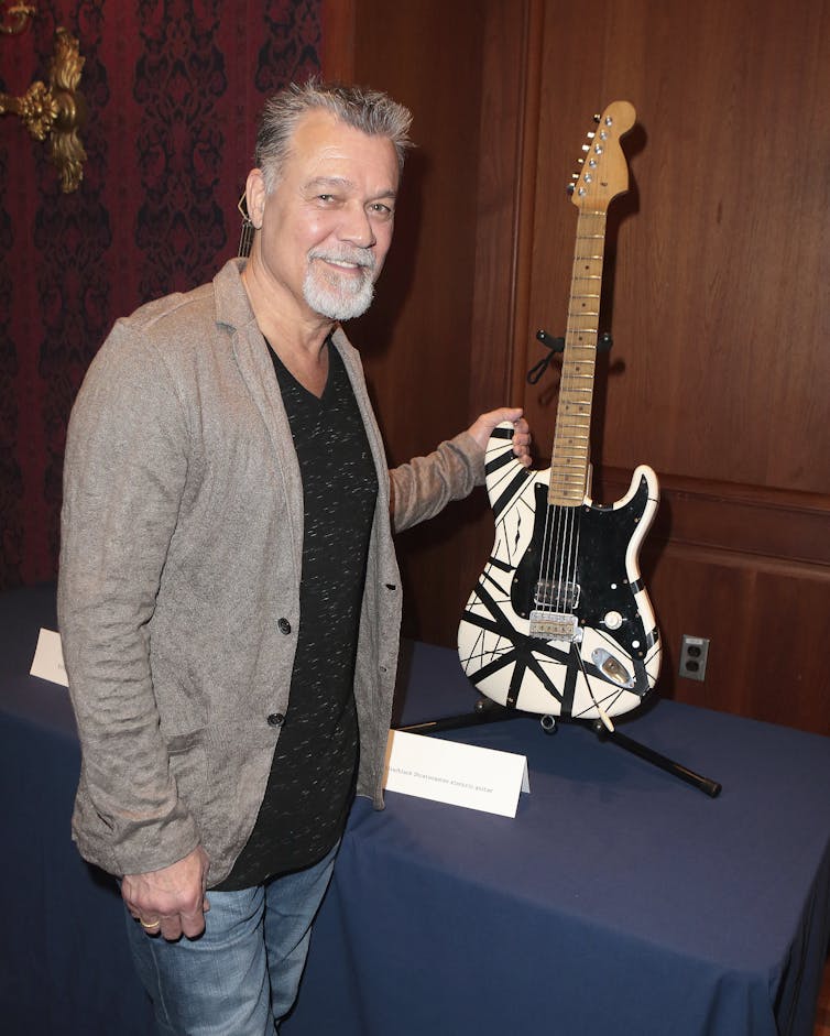 With his signature guitar style, Eddie Van Halen changed rock music