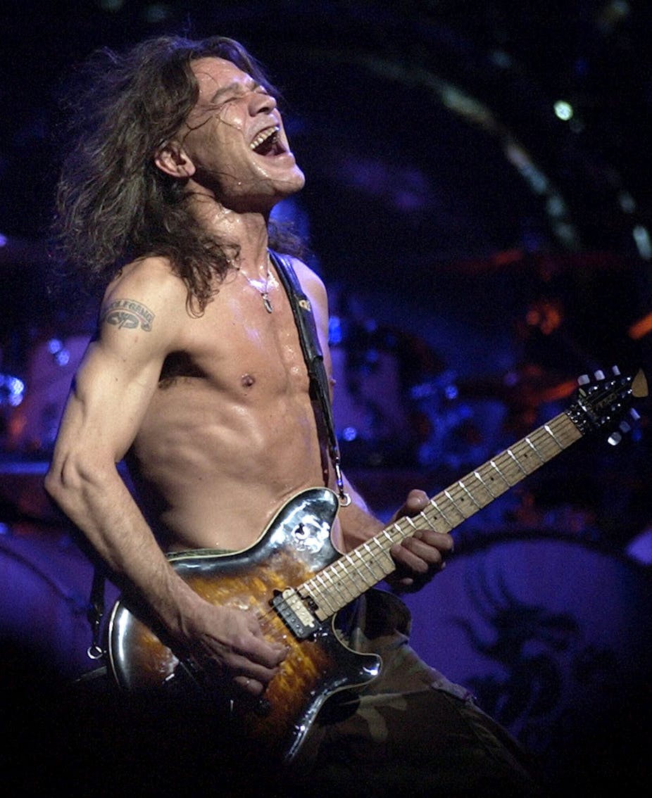 With his signature guitar style, Eddie Van Halen changed rock music