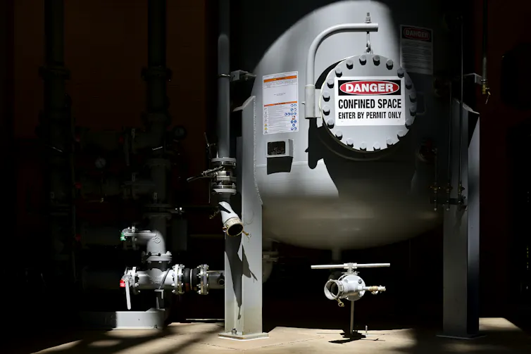 Water treatment tanks