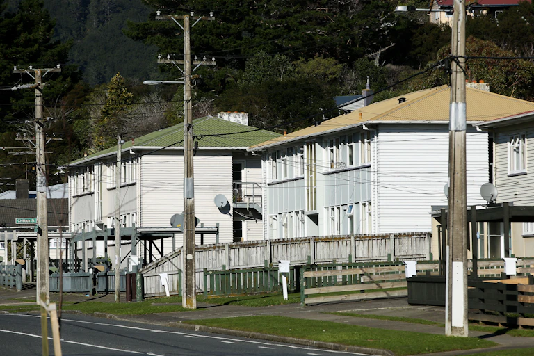 houses on a street