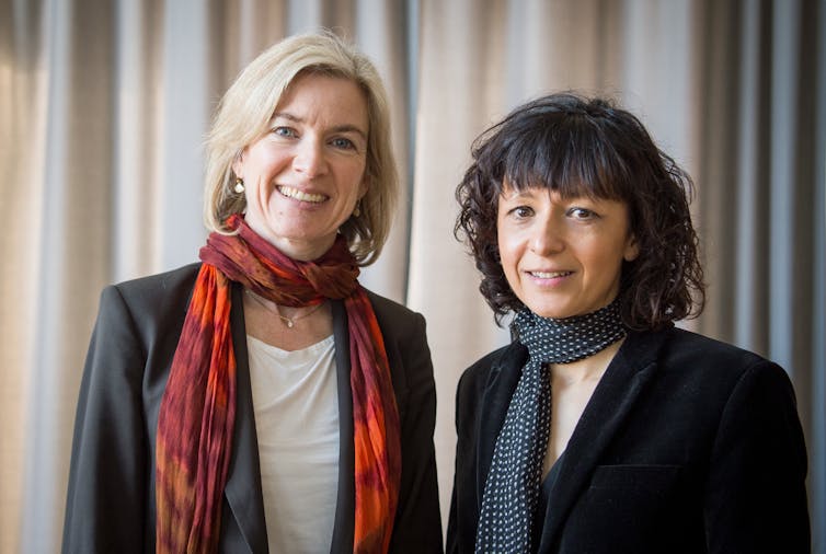 Emmanuelle Charpentier and Jennifer A. Doudna