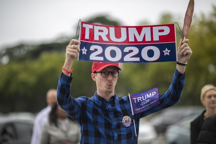 Les partisans du président Donald Trump