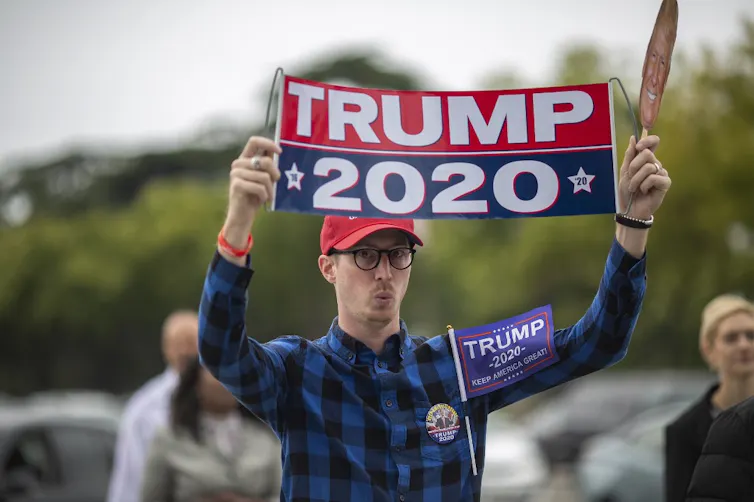 Les partisans du président Donald Trump