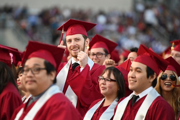 Les étudiants diplômés du Pasadena City College