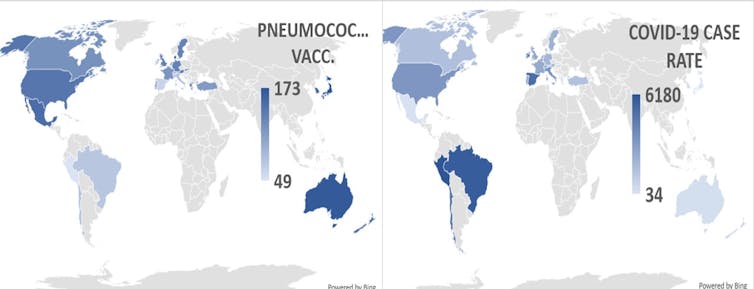 Until a coronavirus vaccine is ready, pneumonia vaccines may reduce deaths from COVID-19