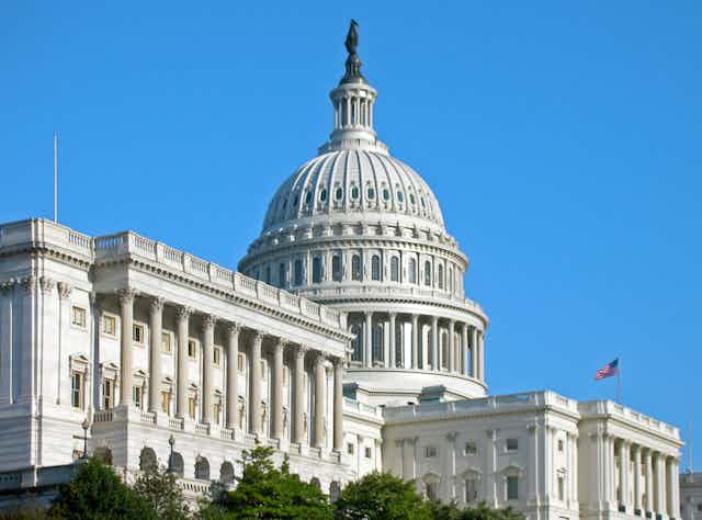 The Senate wing of the U.S. Capitol