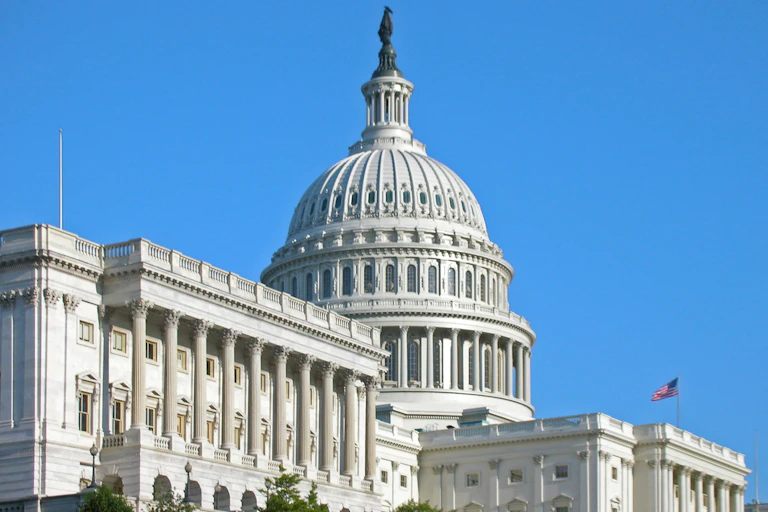 The Senate wing of the U.S. Capitol