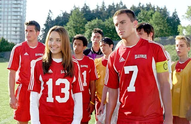Amanda Bynes and Channing Tatum in She's The Man