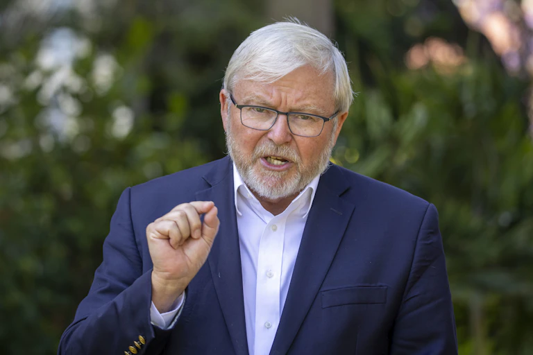 Former PM Kevin Rudd