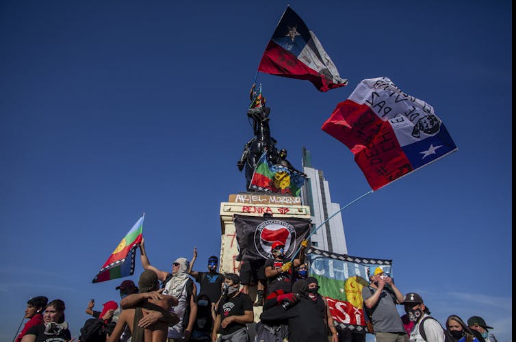 Chile puts its constitution on the ballot after year of civil unrest