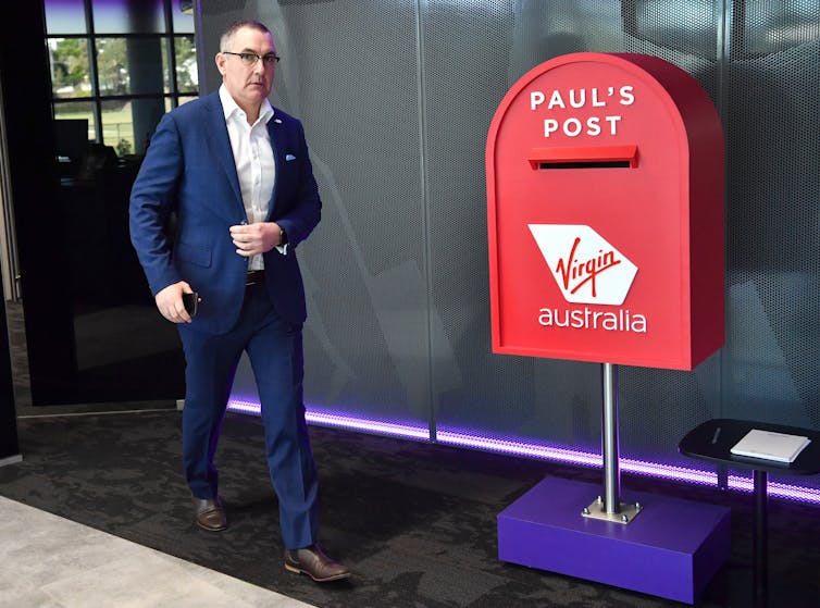 Virgin Australia chief executive Paul Scurrah