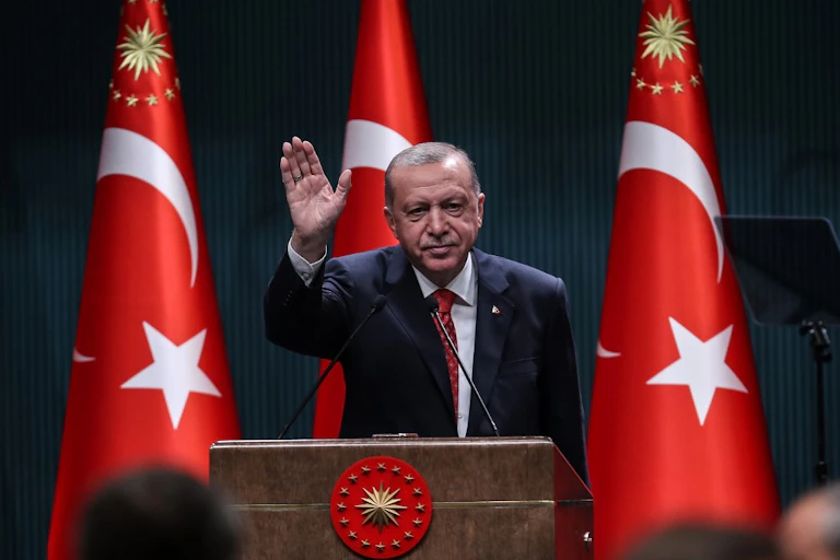 Le président turc Recep Tayyip Erdogan