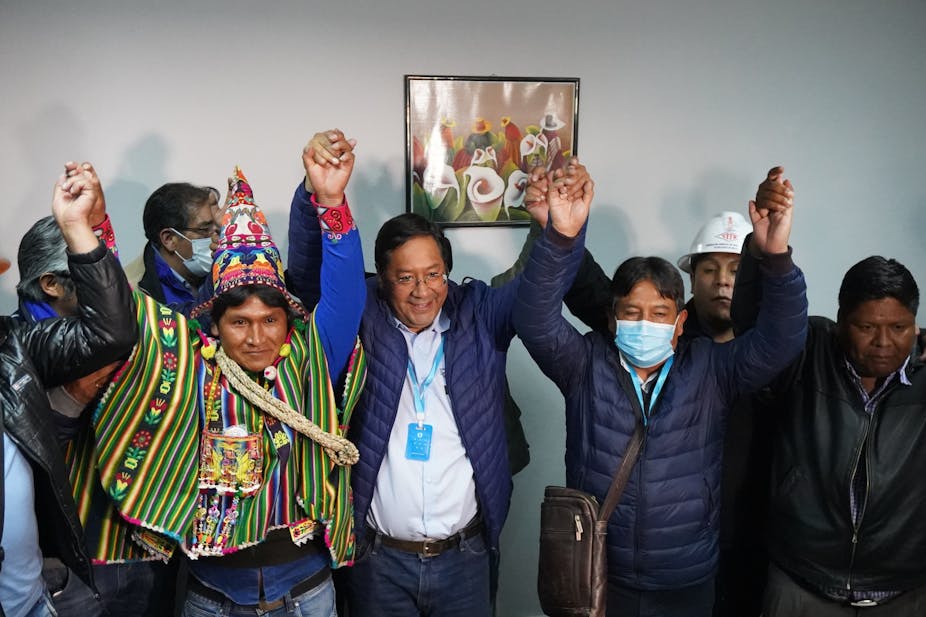 Bolivia Elections Socialist Luis Arce Celebrates Projected Victory Amid Democratic Fragility