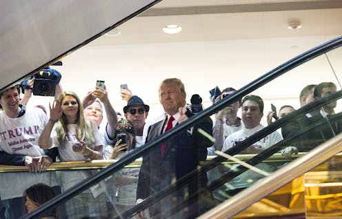 From Trump To Trudeau The Escalator Is A Favorite Symbol Of Political Campaigns