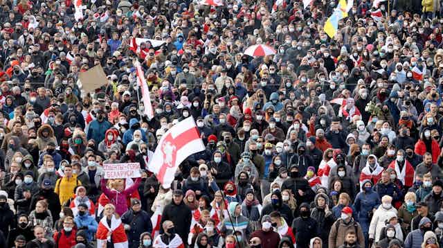 Manifestation à Minsk