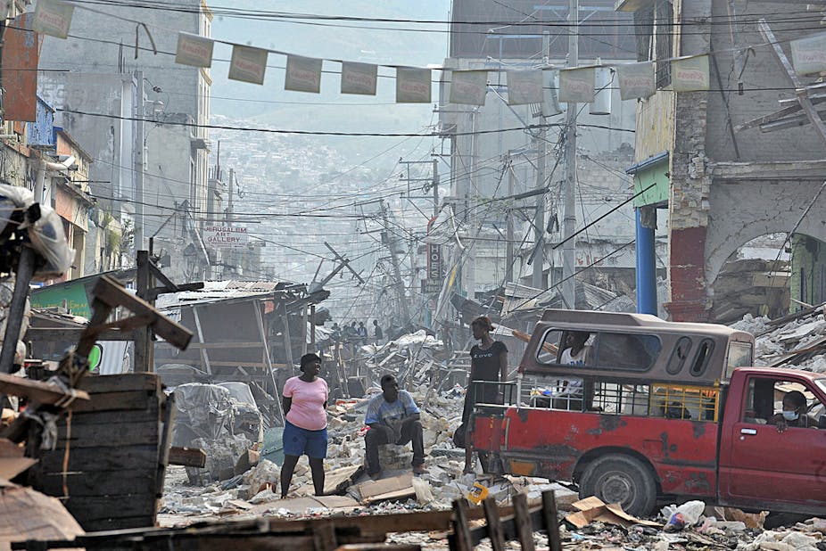 Natural disasters put Haiti and Philippines on the map