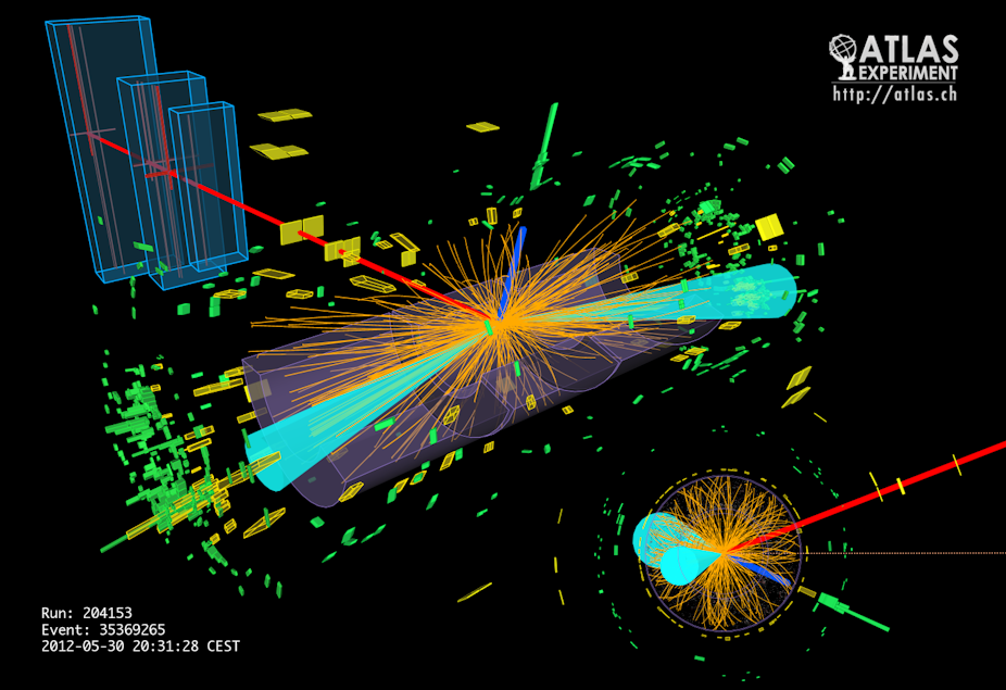 Higgs boson’s decay confirms physics model works