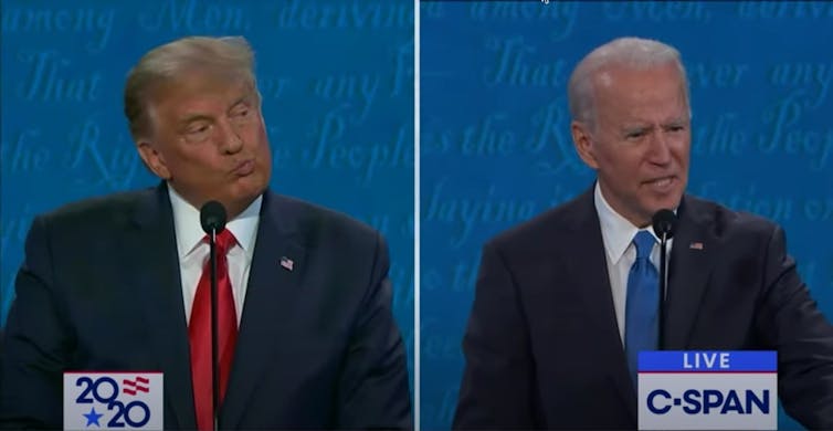 An expert in nonverbal communication watched the Trump-Biden debate ...