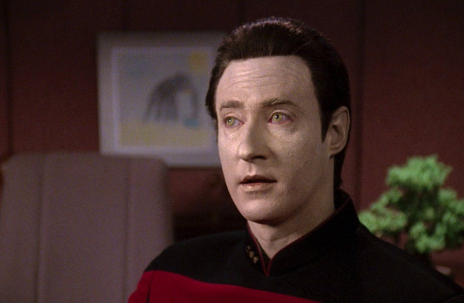 character of Data from Star Trek The Next Generation