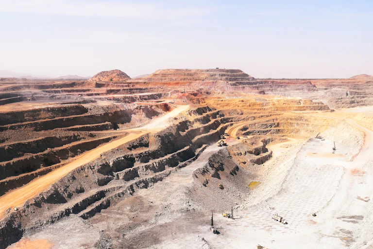 A large gold mine