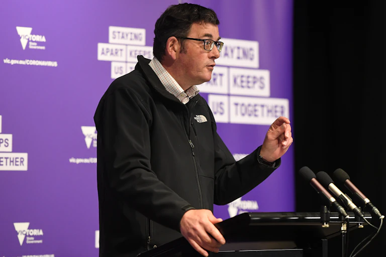 Victorian Premier Daniel Andrews.
