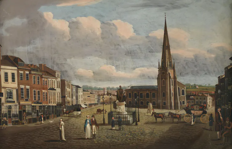 View of High St, Birmingham