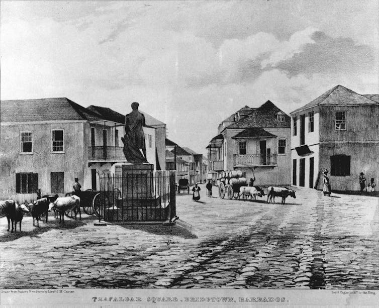 Nelston statue, Barbados