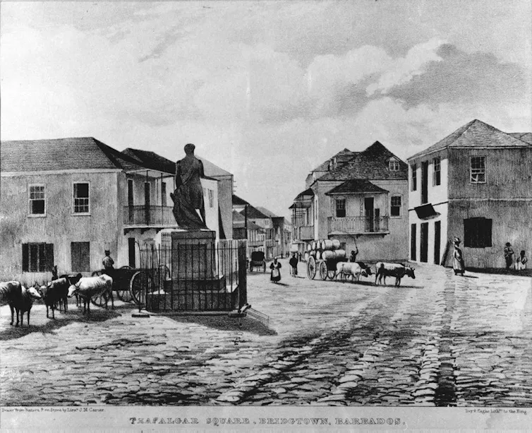 Nelston statue, Barbados