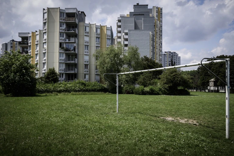 Un stade à Bobigny, en 2018.
