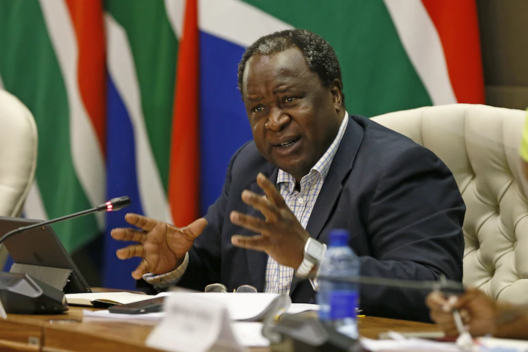 Finance Minister Tito Mboweni