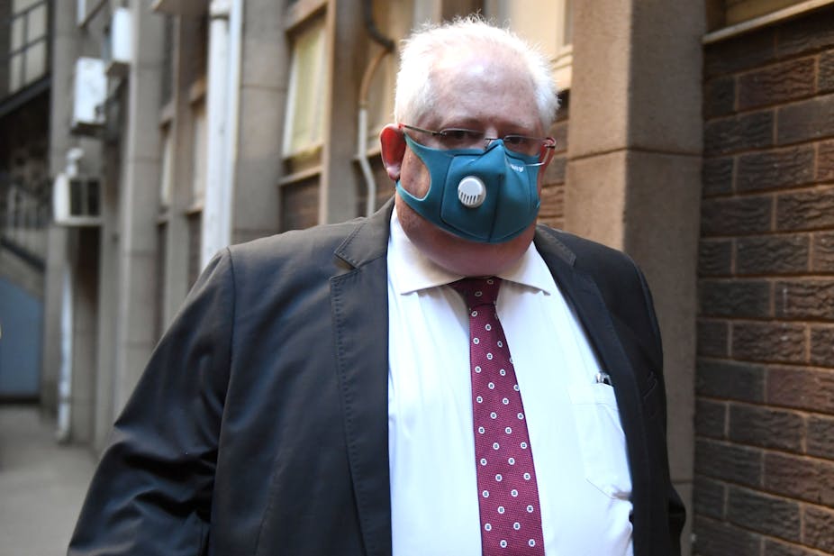 Bosasa former chief operations officer Angelo Agrizzi walks into Pretoria court