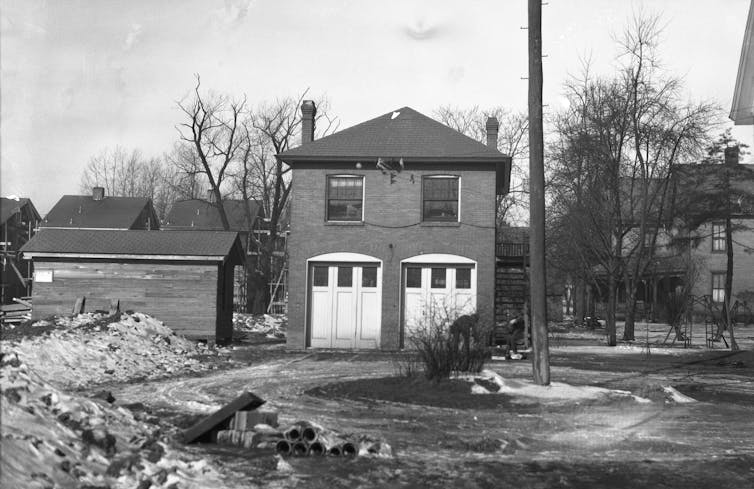 A two-door garage near Pittsburgh was home to the first broadcast radio station.