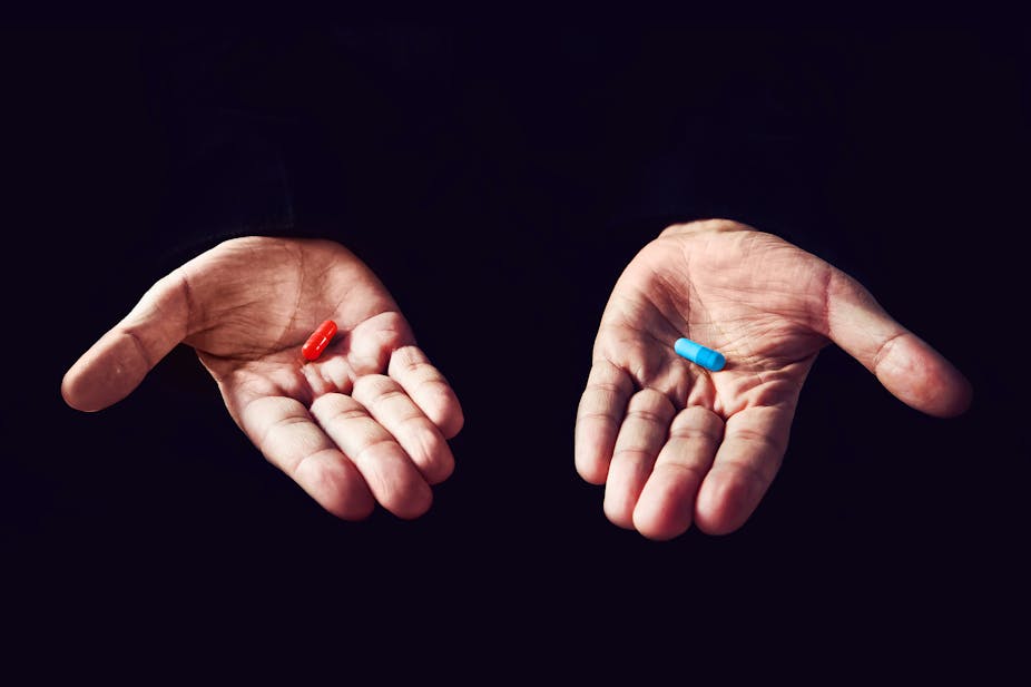 Our author says it's time to take the red pill.