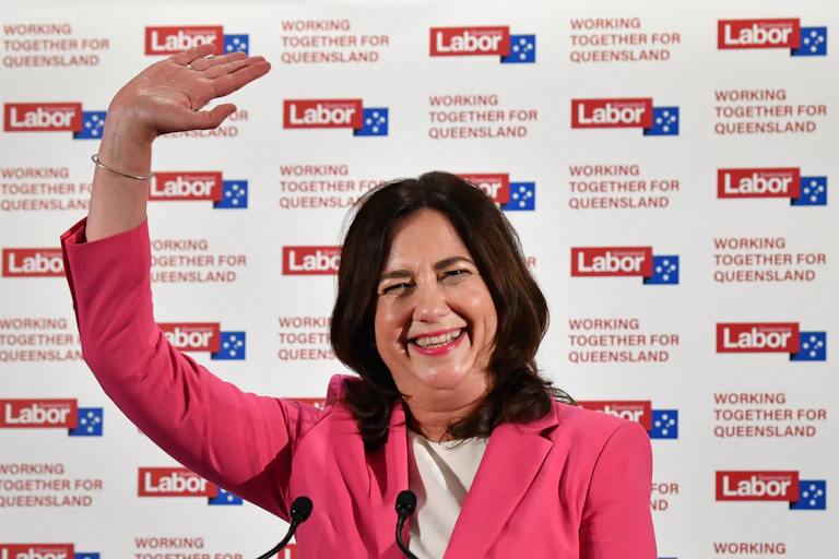 QLD Premier Annastacia Palaszczuk