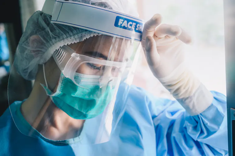 Nurse in PPE