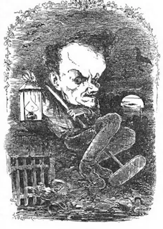 Caricature du polémiste et essayiste Henri Rochefort