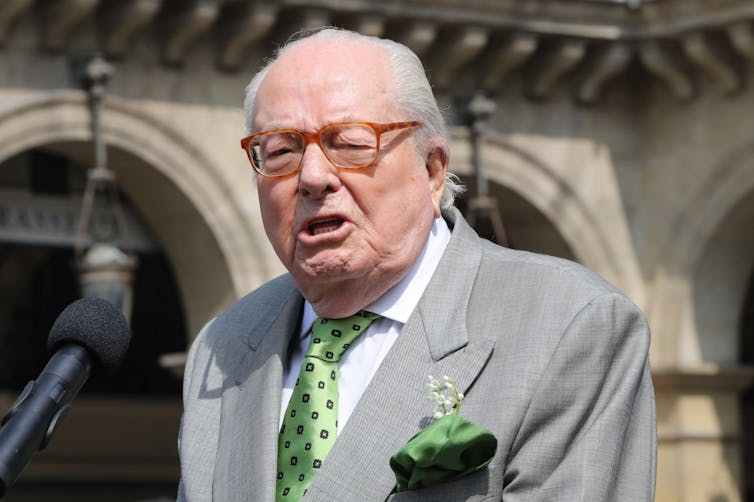 Jean‑Marie Le Pen à Paris pour la commémoration de Jeanne d’Arc le 1ᵉʳ mai 2019